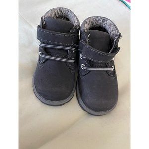Granimals Boys Black Faux Leather Boots